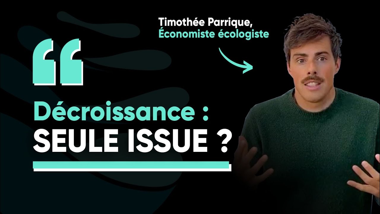 TVDiCi La décroissance notre seule issue avec Timothée Parrique